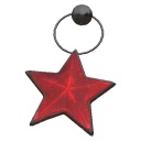 Red Star Charm