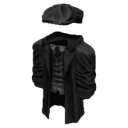 Пальто со шляпой