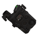 Тактический блок AN/PEQ 15, черный (зеленый лазер)