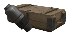 Crate of Jury-Rigged VOG-25s