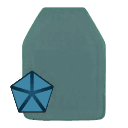 Стеклянная пластина V