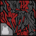 Краска «Красные осколки»