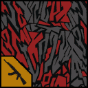 Краска «Красные осколки»