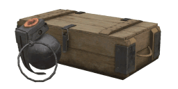 Ящик самодельных мини-гранат